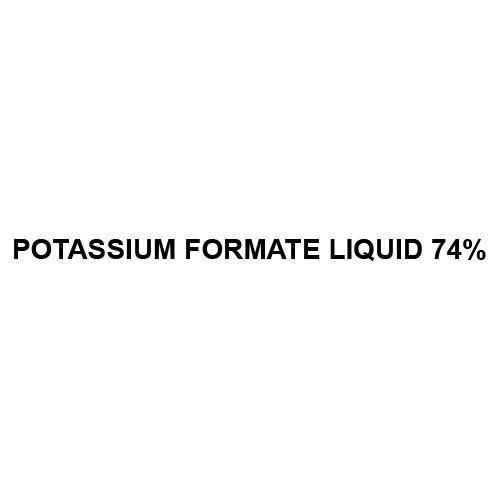 Cas No - 590-29-4 Potassium Formate Liquid 74% - Application: Pharmaceutical Industry