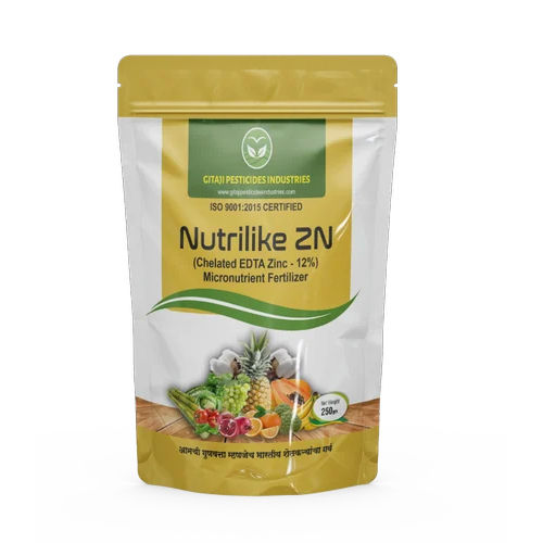 Nutrilike Edta Zinc (Zn) 12 - Application: Agriculture