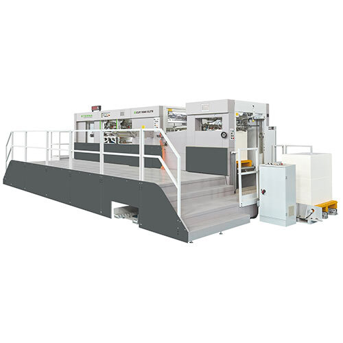 Automatic Diecutting With Blanking And Stripping Machine - Color: Grey