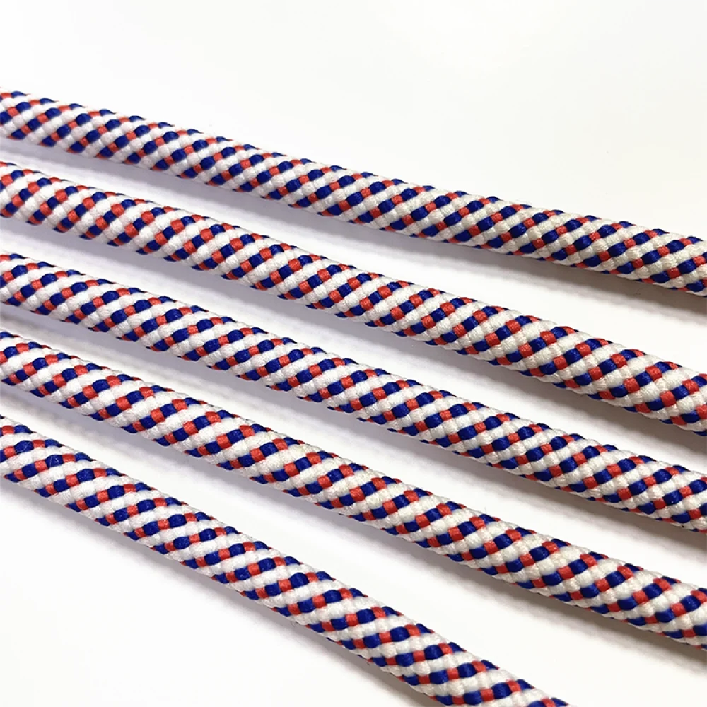 Triple Color Hoodies Drawcords - 50 Inch Length, 5 Millimeter Thickness | High-quality Polyester, Superior Finish, Custom Sizes & Colors Available