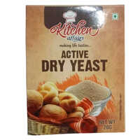 20gm Active Dry Yeast - Powder Form, 100% Food Grade Ingredients, Hygienic Box Packaging For Perfectly Risen Bread And Pizza Dough