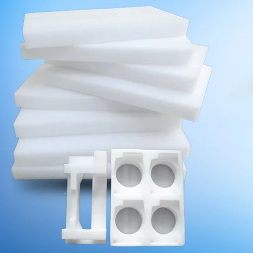 Laminated Cutting EPE Foam - EPE Foam, 10mm to 120mm Thickness, White Color, Smooth Texture, Rectangular Shape | Lightweight, Durable, Moisture Resistant