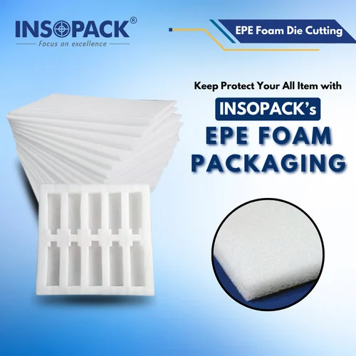 EPE Foam Packaging - 20mm Thickness, Waterproof & Lightweight | Smooth Texture, Plain White, Ideal for Fragile Items