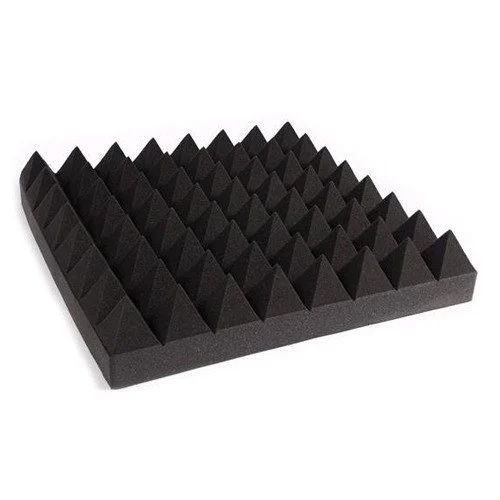 Insopack Acoustic Foam Soundproofing Sheet - Color: Black