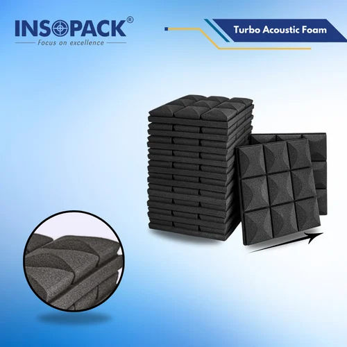 Soundproofing Acoustic Foam - Color: Black