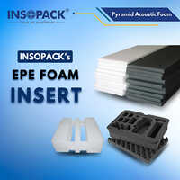 Epe Foam Inserts - Premium Foam Material, 25mm Thickness | Sound-absorbing Acoustic Panels In White, Black & Gray Colors