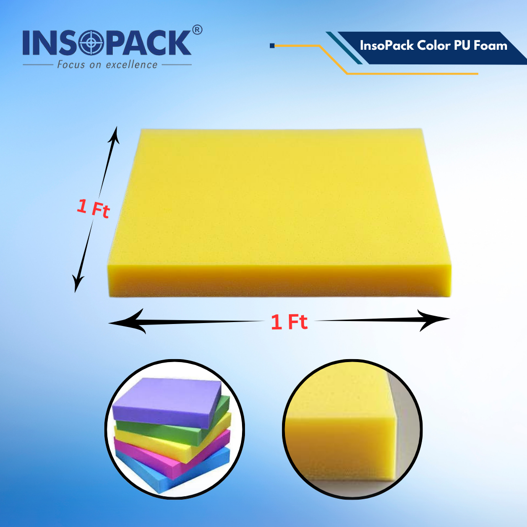 Yellow PU Foam Cushion