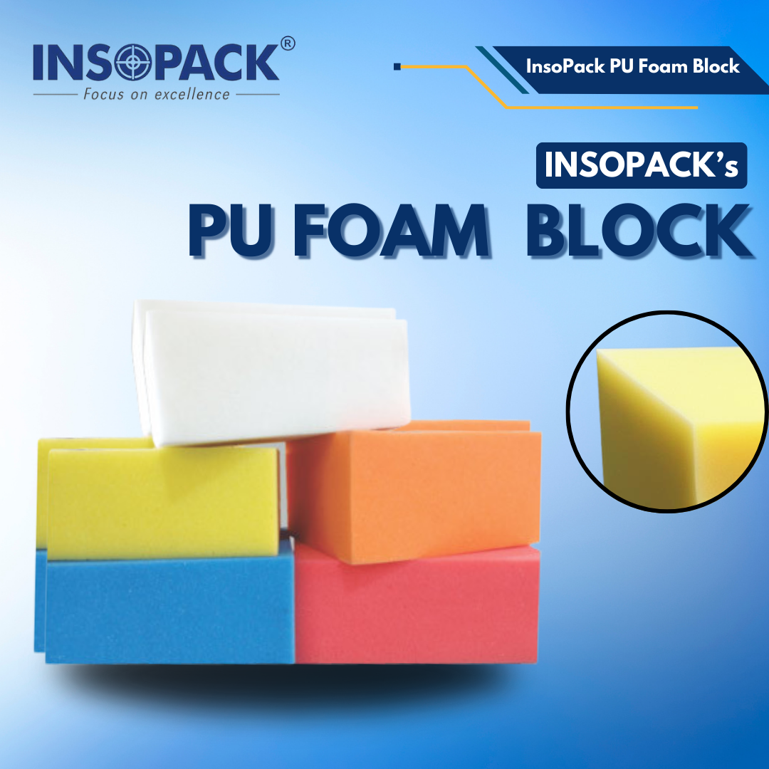 Industrial Pu Foam Blocks - Pu Foam Material, 40mm Thickness, Bright Yellow Color | Lightweight, Smooth Texture, Versatile Cushioning Solution