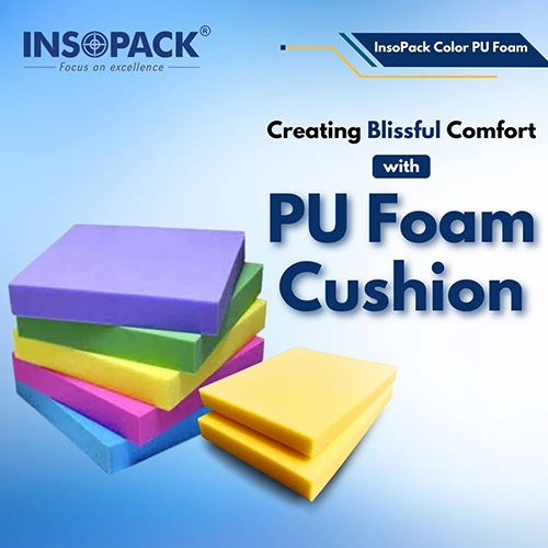 Multicolor PU Foam Cushion