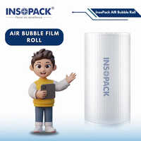 Air Bubble Film Roll - Pe Material, 2m Width X 10mm Bubble Size, White Color - Soft Hardness For Superior Protection