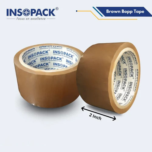 Brown Bopp Tape - Tape Length: 100  Meter (M)