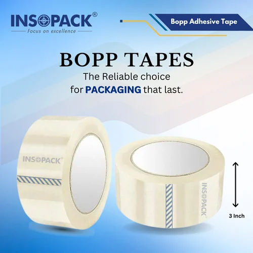 3 Inch Bopp Adhesive Tape - Color: Multi Colour