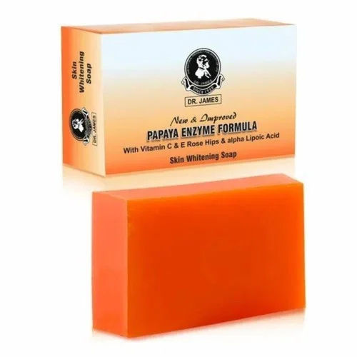 Dr James Papaya Enzyme Formula Skin Whitening Soap