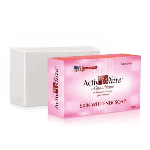 Active White L Glutathione Skin Whitener Soap - Style: Solid