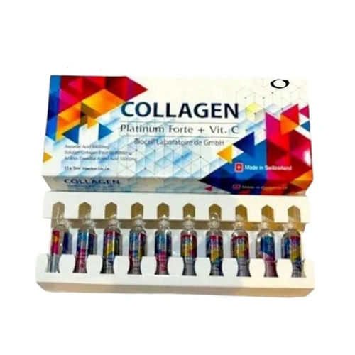 Collagen Platinum Forte Vitamin C Injection - Physical Form: Liquid