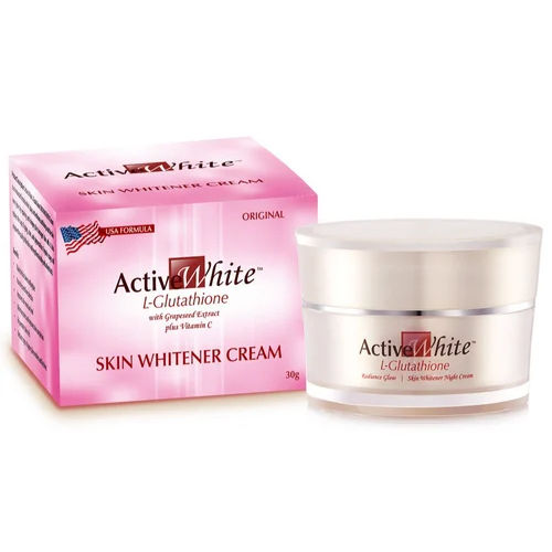 Active White L Glutathione Skin Whitener Cream - Characteristics: Easy To Use