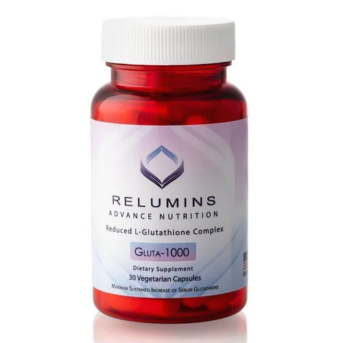 Relumins Gluta 1000 Reduced L Glutathione Complex Skin Whitening Capsules