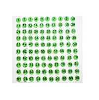 Transparent Plastic Coin - Color: Black