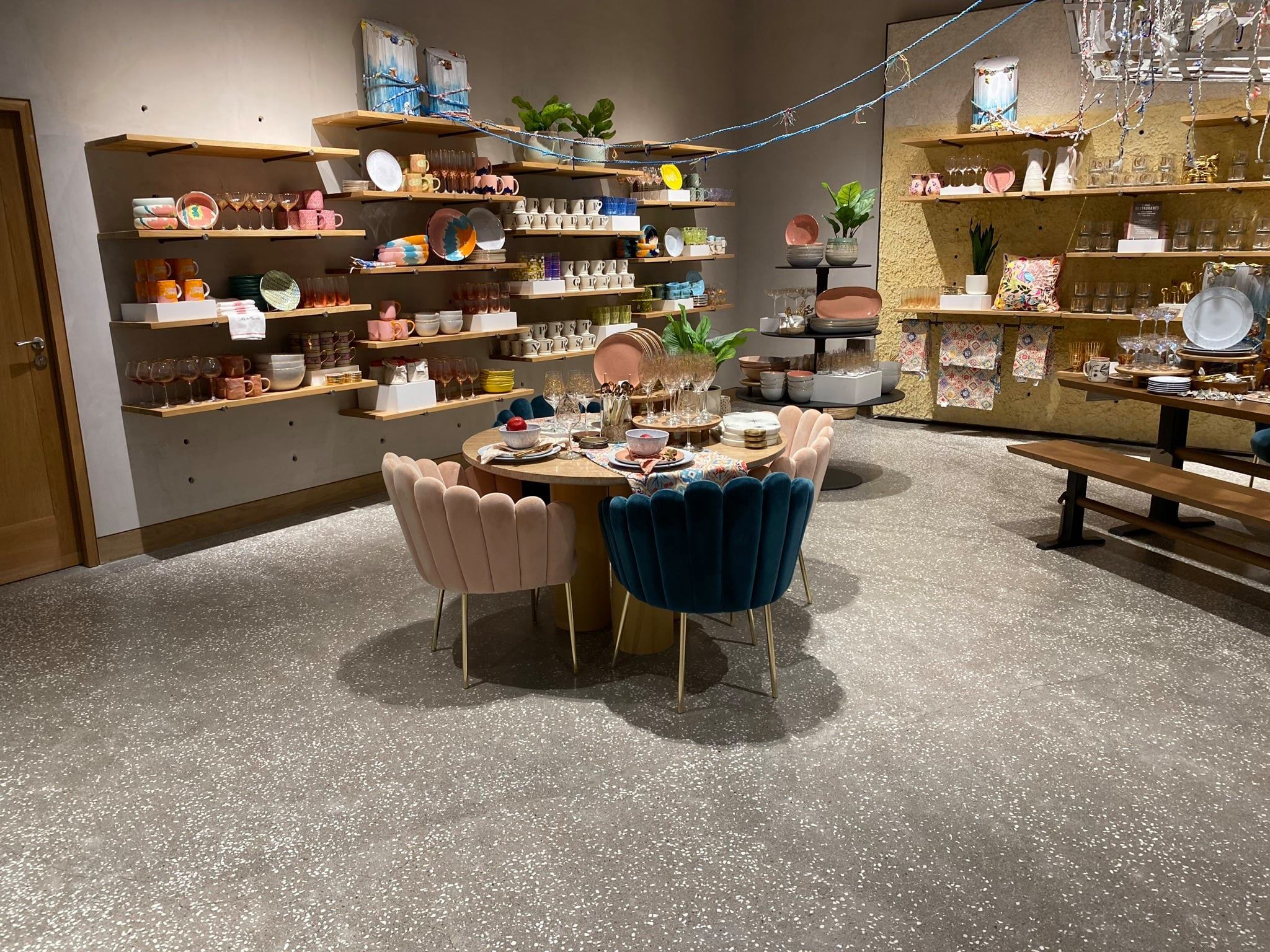 Micro Terrazzo Cement Concrete Flooring