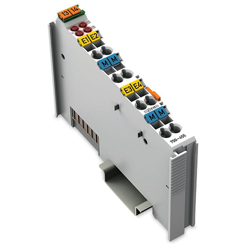 4 Channel Analog Input-4 End Module - PVC Material, Various Sizes Available | Modern Design, Polished Finish, Ideal for Industrial Automation