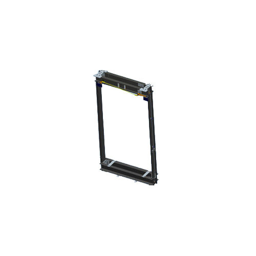 Elevator Door Frame - Color: Black