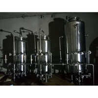 Water Softening Plant - Stainless Steel Cabinet Type Installation | 1-year Warranty, Ideal For Borewell Water Softening