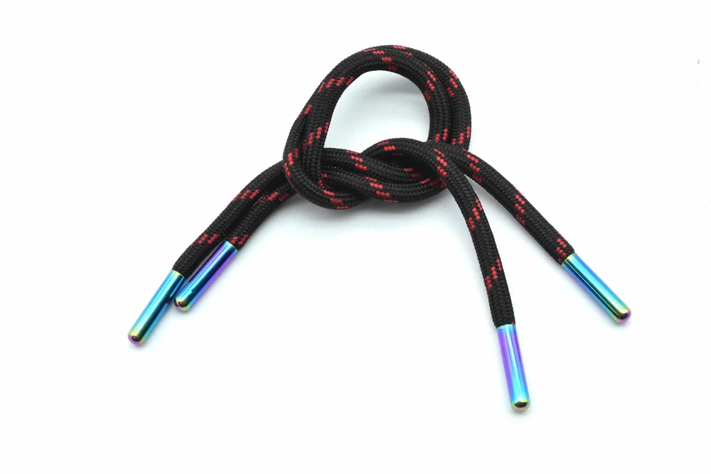 Drawstring For Garments - Polyester, 50 Inch Length, Multicolor, 5 Millimeter Thickness | Quality Yarn, Braided Texture, Custom Sizes Available