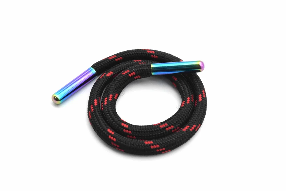 Drawstring For Garments - Polyester, 50 Inch Length, Multicolor, 5 Millimeter Thickness | Quality Yarn, Braided Texture, Custom Sizes Available