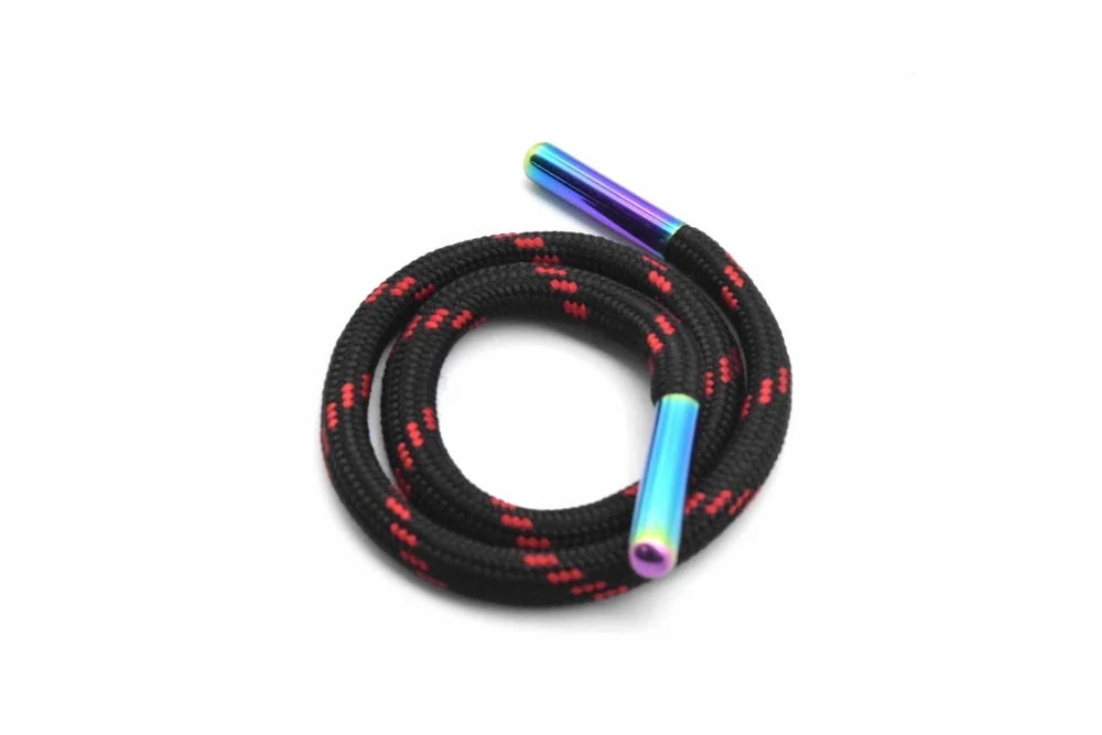 Drawstring For Garments - Polyester, 50 Inch Length, Multicolor, 5 Millimeter Thickness | Quality Yarn, Braided Texture, Custom Sizes Available