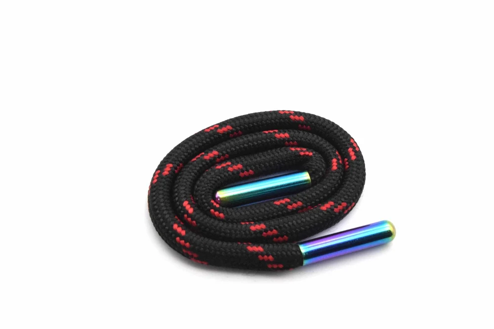 Drawstring For Garments - Polyester, 50 Inch Length, Multicolor, 5 Millimeter Thickness | Quality Yarn, Braided Texture, Custom Sizes Available