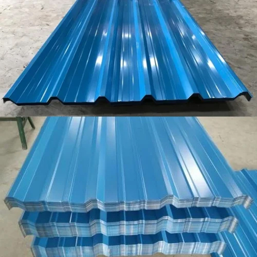 Blue Color Coated Roofing Sheet - Size: Standard at Best Price in ...
