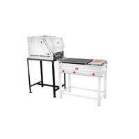 Semi Automatic Roti Making Machine - Stainless Steel , Rectangular Shape, Silver Color | Fully Automatic For Effortless Perfect Rotis