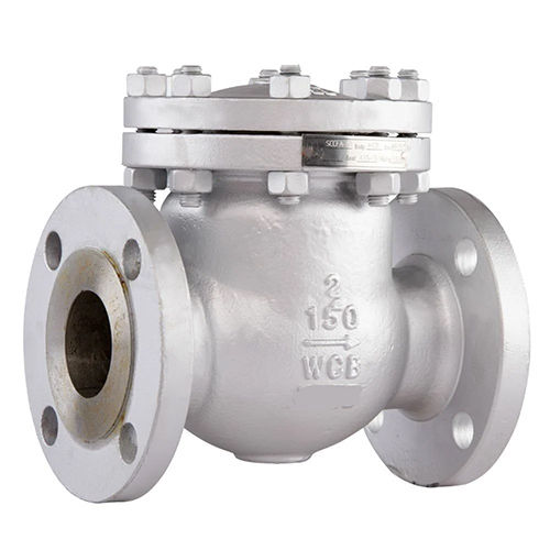 Cast Steel Check Valve - Color: Silver