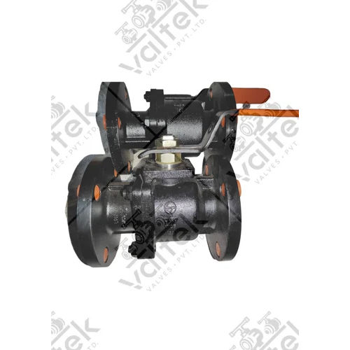 L And T Two Piece Ball Valve - Color: Grey