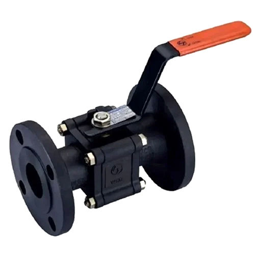 50Mm L And T Stainless Steel Ball Valve - Color: Black