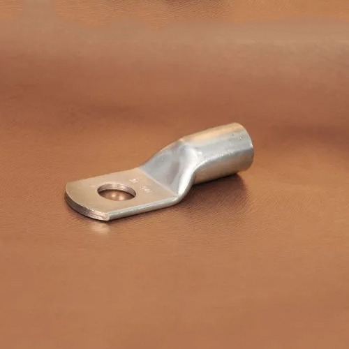 Copper Tubular Terminal Ends - Copper Material, 20 Millimeter Diameter, Silver Color , Chrome-Plated Surface for Industrial Electrical Applications