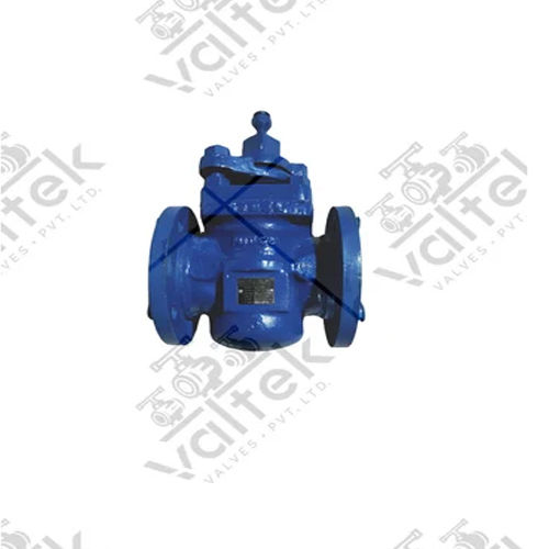 Audco Lubricated Plug Valve - Color: Blue