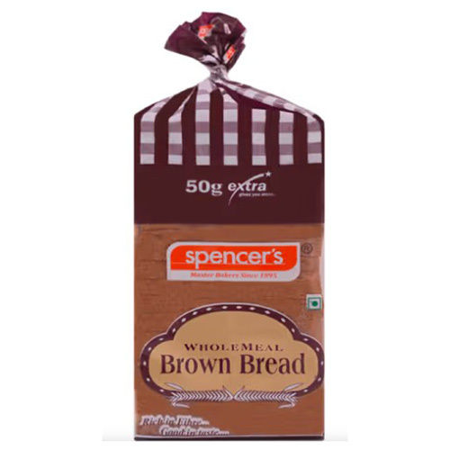 Whole Meal Brown Bread - Fat Contains (%): Low Percentage ( % )