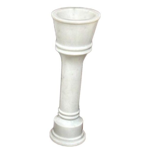White Marble Flower Stand