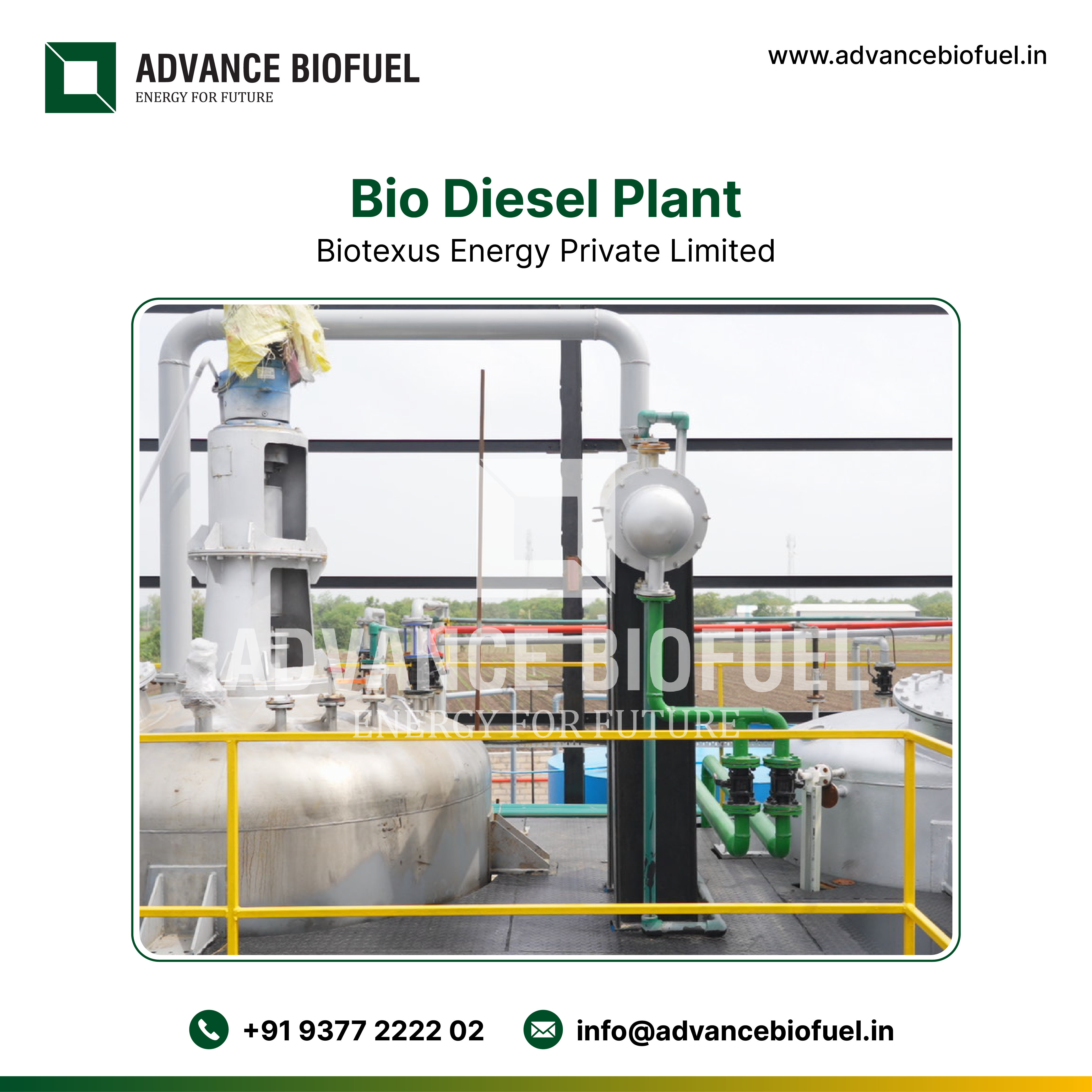 Biofuel Production Plant