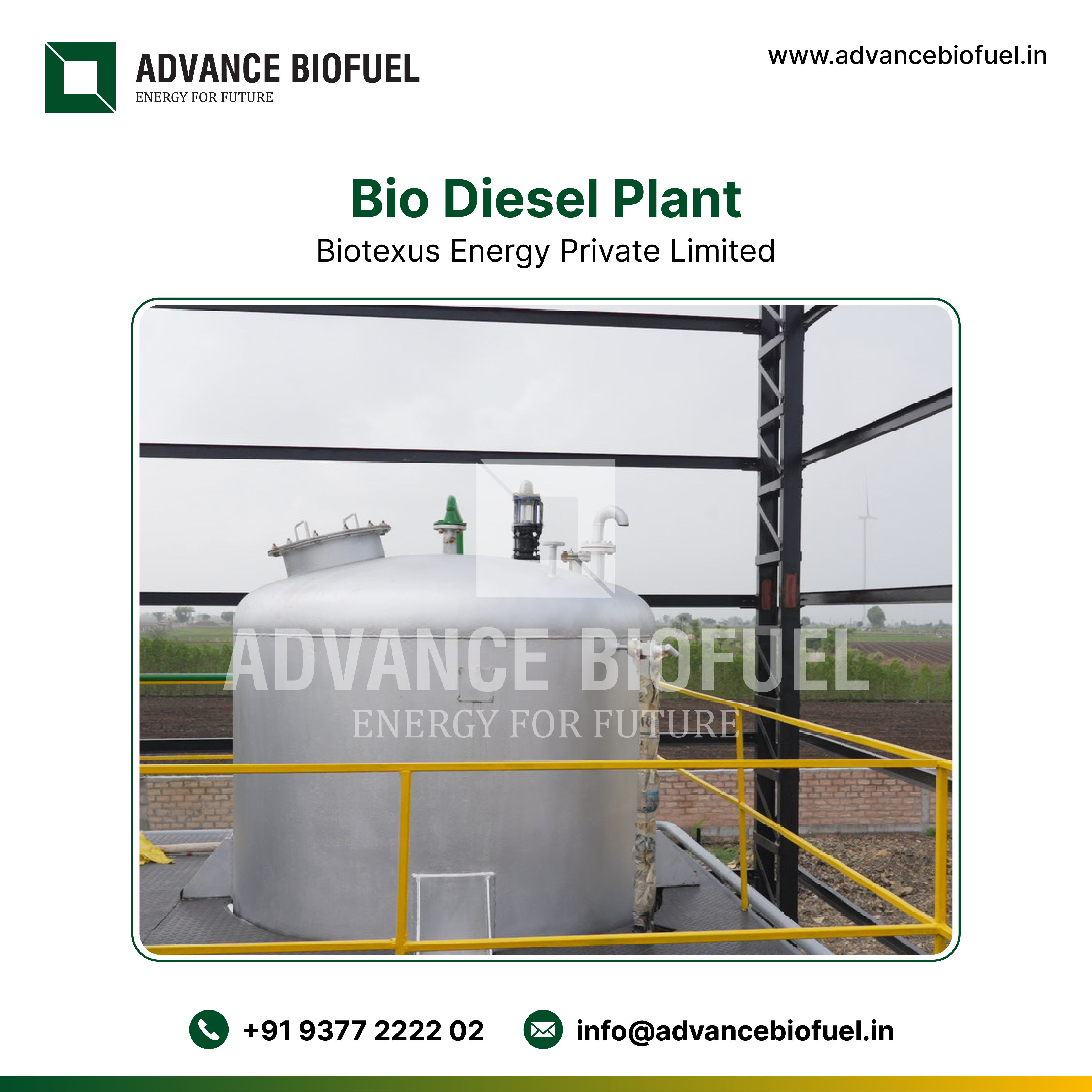 Biofuel Production Plant