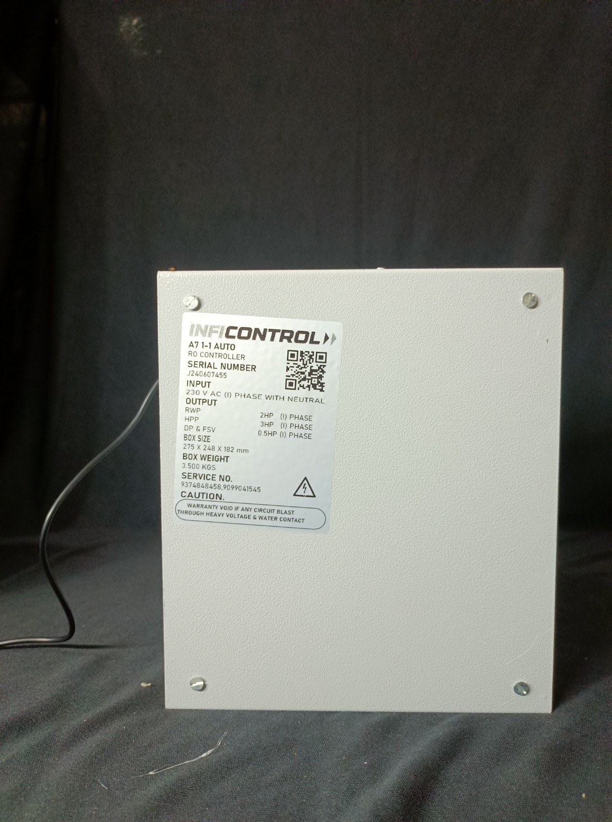 Ro Control Panel - Application: Industrial