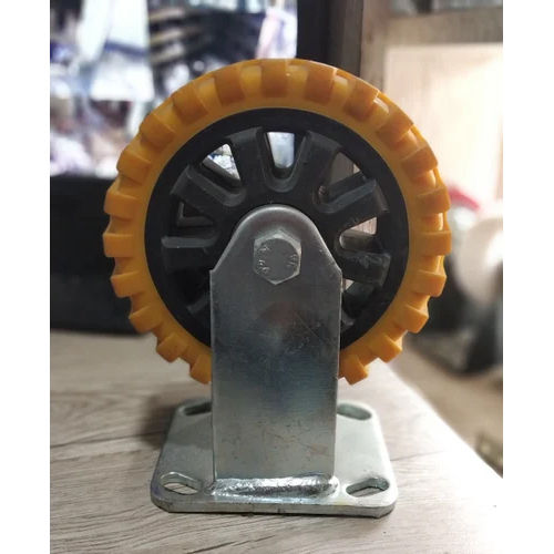 Industrial Caster Wheel - Color: Yellow