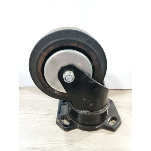 Heavy Duty Rubber Bonded Wheel - Color: Black