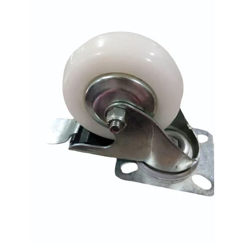 Material Handling Trolley Wheel - Color: White