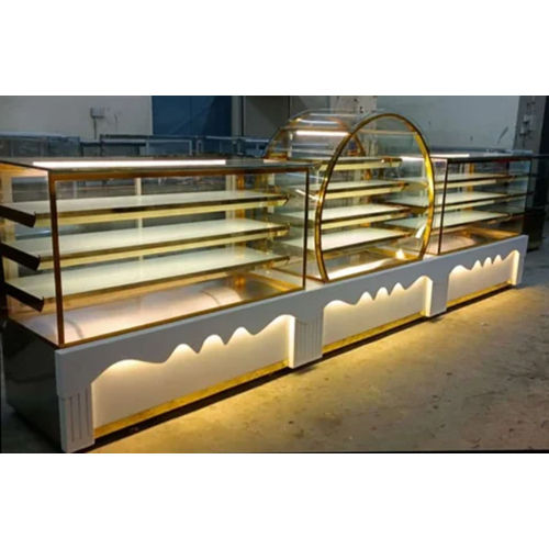 Bakery Ss Display Counter - Design: Customized