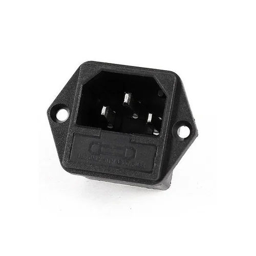 PVC High Durability 3 Pin Power Socket for Indoor Electric Appliances