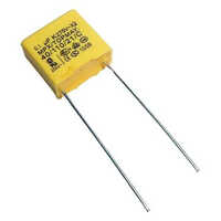 Safety Capacitor - Metallized Polypropylene, 275 Volt (v) Rated, Bright Yellow Color, Radial Terminal | General Purpose Electrical Protection Component