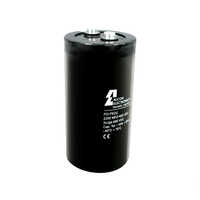 Alcon Capacitor - PVC Material, 220-440 Volt Rated Voltage, Round Shape, Black Color | Durable General Purpose Solution for Electronics
