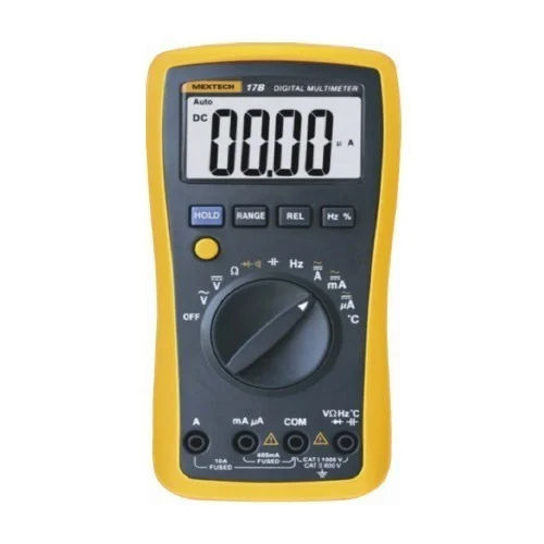 Lcd Digital Multimeter - Color: Yellow